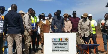 Le Président Bassirou Diomaye Faye pose la première pierre du Lycée Nation-Armée pour l’équité à Salémata 4 IMG 20260207 WA0219