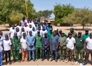 Journée de reboisement au Lycée Ndiouma Cor Faye de Ndiaganiao : plus de 100 plants mis en terre grâce à l&rsquo;appui de l&rsquo;ASERGMV