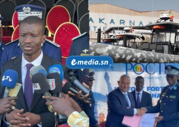 Migration irrégulière : le Sénégal réceptionne de nouveaux moyens nautiques dans le cadre du POC 2 2 InCollage 20260303 210338919