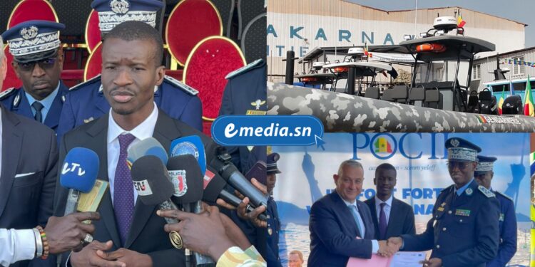Migration irrégulière : le Sénégal réceptionne de nouveaux moyens nautiques dans le cadre du POC 2 1 InCollage 20260303 210338919