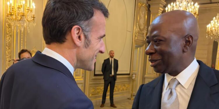 Sommet Afrique-France : Baïdy Agne reçu à l’Élysée par Emmanuel Macron pour préparer le forum « Africa Forward »