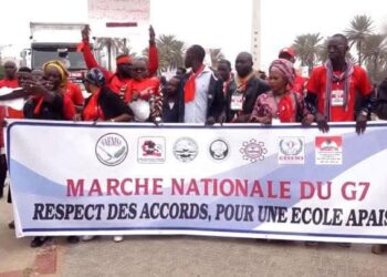 Crise de l’école sénégalaise : le G7 accuse le gouvernement de mépris, dénonce des pratiques salariales illégales et appelle à la marche du 8 avril 2026