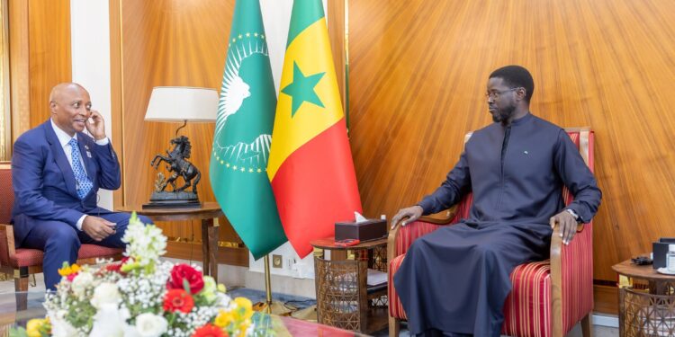 Audience entre le Président de la République et Patrice Motsepe : le Sénégal réaffirme ses principes 1 Audience entre le Président de la République et Patrice Motsepe : le Sénégal réaffirme ses principes