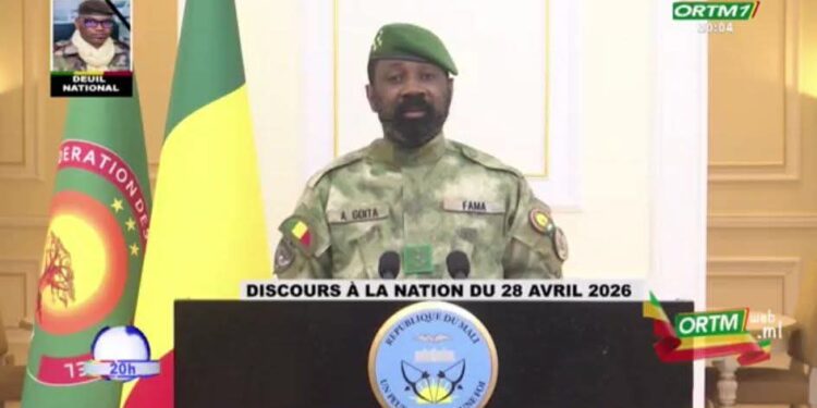 Mali : Assimi Goïta évoque un complot extérieur après des attaques coordonnées