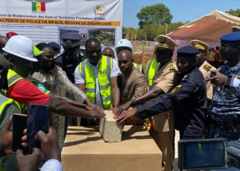 Ziguinchor : lancement des travaux du poste frontalier de Mpack, un projet stratégique pour la sécurité et l’intégration