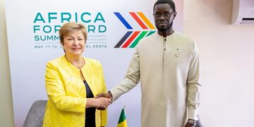 Sommet Africa Forward : Diomaye échange avec la directrice du FMI sur la dette du Sénégal