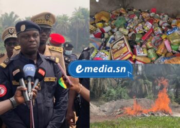 Ziguinchor : plus de 11 tonnes de produits impropres à la consommation incinérées à la décharge de Mamatoro 4 Ziguinchor : plus de 11 tonnes de produits impropres à la consommation incinérées à la décharge de Mamatoro