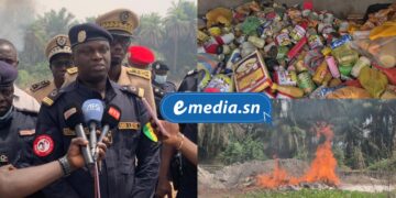 Ziguinchor : plus de 11 tonnes de produits impropres à la consommation incinérées à la décharge de Mamatoro