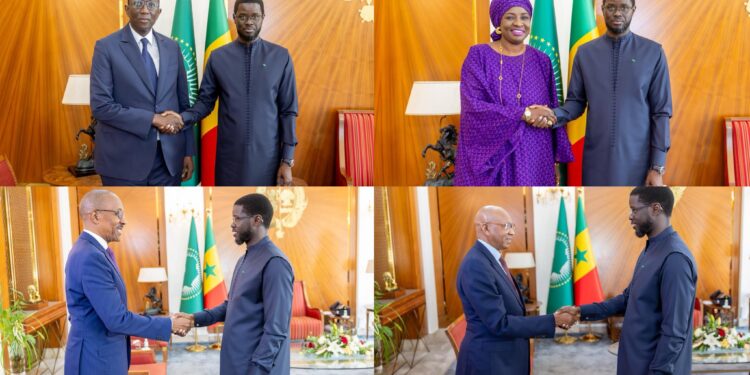 Bassirou Diomaye Faye ouvre les consultations de la Journée nationale du dialogue avec d’anciens Premiers ministres