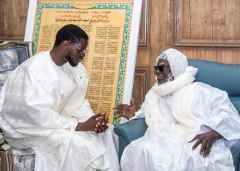 Le Président de la République à Touba pour présenter ses condoléances après le rappel à Dieu de Serigne Cheikh Saliou Mbacké