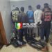 Guinaw Rail : six individus arrêtés pour vol de motos, recel et association de malfaiteurs