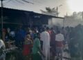 Tambacounda : encore un incendie au marché central avec d’importants dégâts matériels