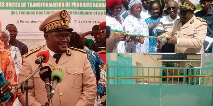 Nyassia et Enampor : inauguration des unités de transformation agroalimentaire réhabilitées pour renforcer l’autonomisation des femmes