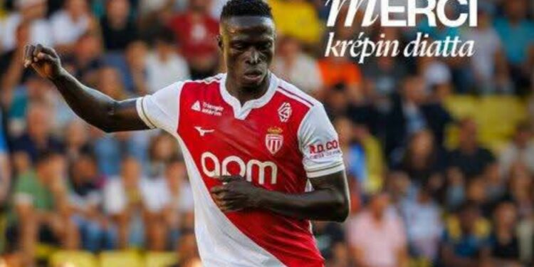 Fin de l’aventure à l’AS Monaco pour Krépin Diatta