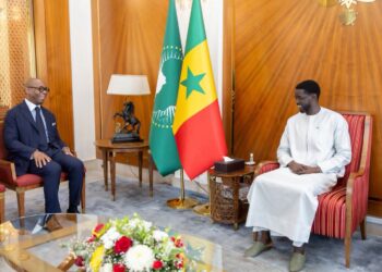 Bassirou Diomaye Faye reçoit le président de la BOAD et réaffirme le partenariat stratégique avec le Sénégal