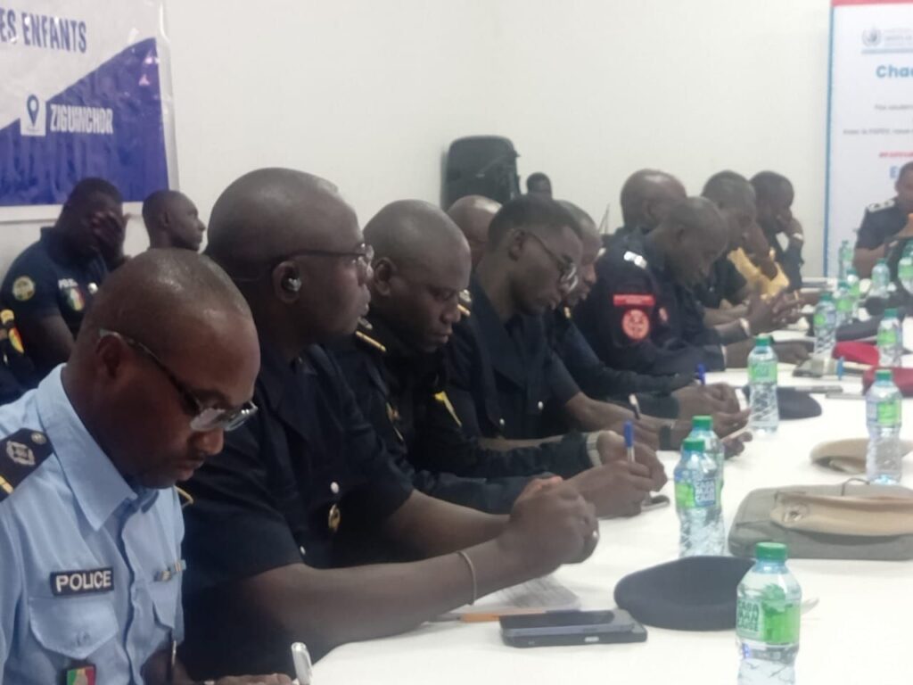 Ziguinchor : la police judiciaire en formation pour mieux concilier droits humains, protection de l’enfance et efficacité des enquêtes 5 img 20260721 wa03267149292539320913166