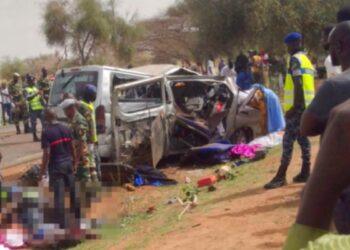 ‎Louga : une collision entre un minibus « Cheikhou Cherifou » et un bus fait quatre morts et plusieurs blessés‎