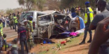 ‎Louga : une collision entre un minibus « Cheikhou Cherifou » et un bus fait quatre morts et plusieurs blessés‎