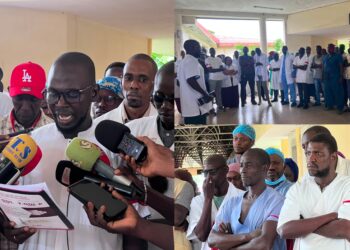 Crise sanitaire à Ziguinchor : l’intersyndicale de l’hôpital de la Paix annonce une série de grèves face aux urgences sanitaires 2 Crise sanitaire à Ziguinchor : l’intersyndicale de l’hôpital de la Paix annonce une série de grèves face aux urgences sanitaires