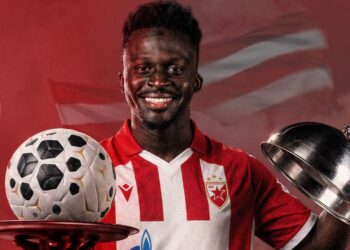 Bamba Dieng rejoint officiellement l’Étoile Rouge de Belgrade 2 Bamba Dieng rejoint officiellement l’Étoile Rouge de Belgrade