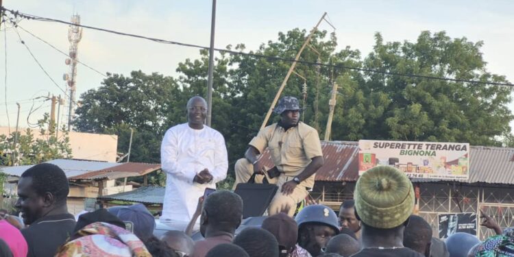 Bignona : Yankoba Diémé à la rencontre des religieux et des populations, entre ziar, doléances et annonces