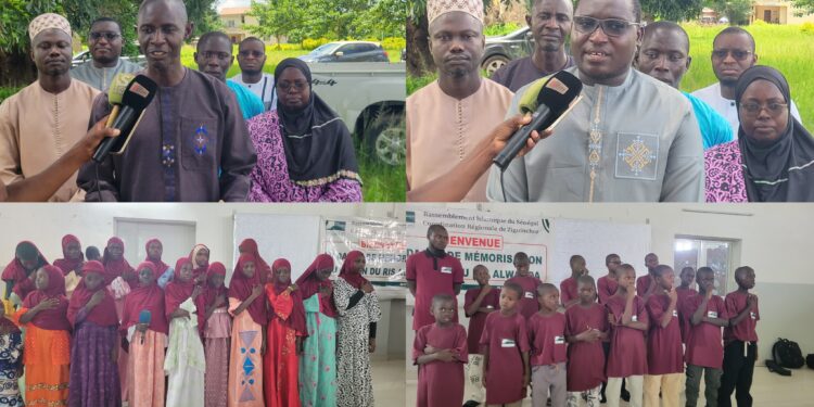 Ziguinchor : le daara RIS Alwahda clôture deux mois de mémorisation du Coran avec 169 enfants