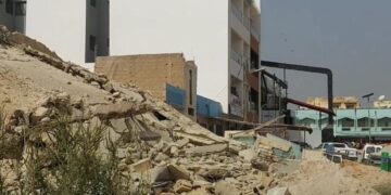 Thiès : un immeuble R+5 en construction s’effondre au quartier Sud Stade