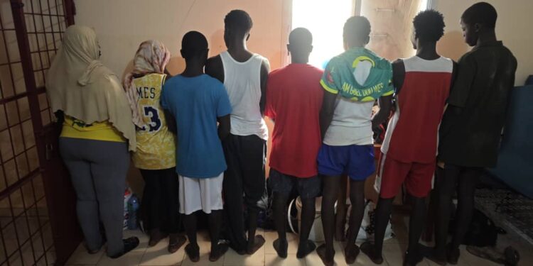 Kafountine : huit candidats à l’émigration irrégulière interpellés par la gendarmerie 1 Kafountine : huit candidats à l’émigration irrégulière interpellés par la gendarmerie