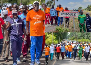 Mangagoulack renforce la cohésion par la randonnée et le sport à Tendouck 2 Mangagoulack renforce la cohésion par la randonnée et le sport à Tendouck