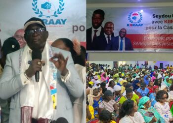 Ziguinchor : Seydou Sané fait une démonstration de force lors de son adhésion à Kiiray